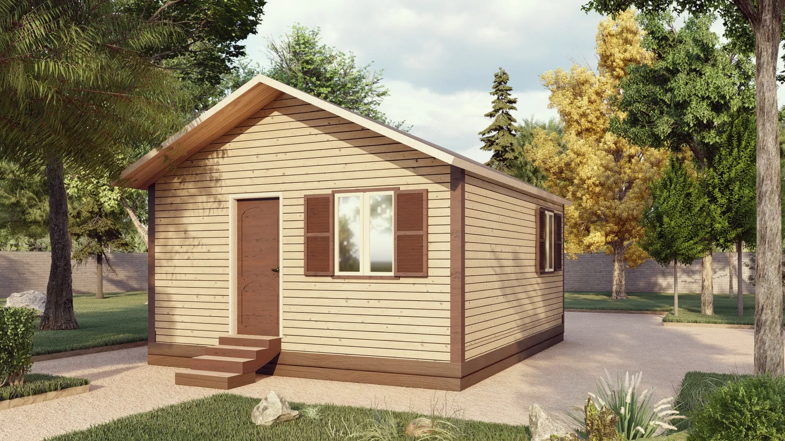 Одноэтажный дачный "Гройсен"